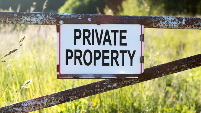 Private Property